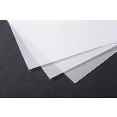 Image of Clairefontaine Ref 93950C Tracing Paper (50 Sheets) 50x65cm Sized, 90/95g, High Transparency, Smooth Surface, Acid Free, Printable Suitable for Ink, Marker &amp; Pencil