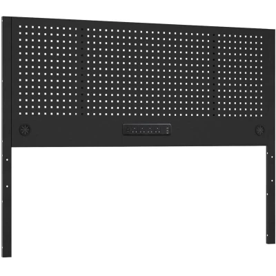 Image of Superline Pro Modular Pegboard Back Panel with Power Bar 1800mm