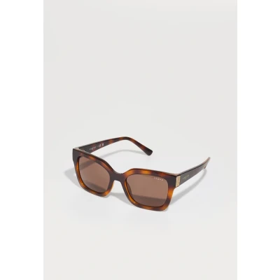 Image of Vogue Eyewear Sunglasses, Women&#039;s, Size: 54, Dark havana