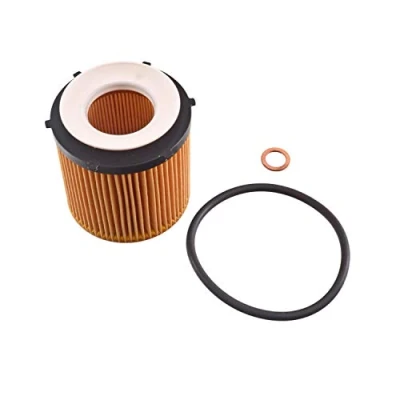 Image of 11427618462, 11427634292 Oil Filter FEBI BILSTEIN 101655 with gaskets Insert BMW: 5 Saloon, 3 Touring