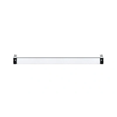Image of Kartell Rail Towel Holder, Plastic, white, 60 x 7.5 4 cm