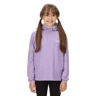 Image of Regatta Unisex&#039;s Loco Hoody Sweater, Light Amethyst/White, 9 Years
