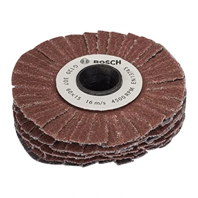 Image of Bosch 1600A00155 Sanding Roller Flexible Roll SW15 K120 for PRR 250 Removing