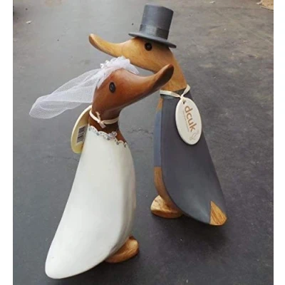 Image of DCUK Wedding Ducks. Bride and Groom Ducks from
