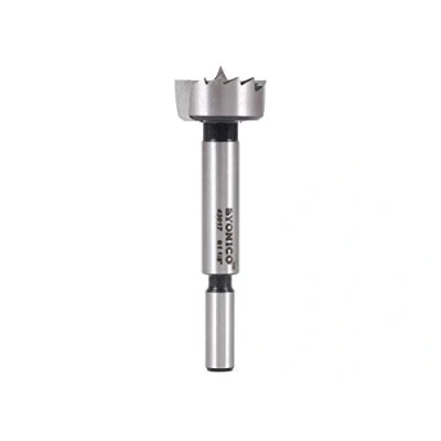Image of Yonico 43017S 1 1/8 Inch Diameter Steel Forstner Drill Bit 3/8 Shank