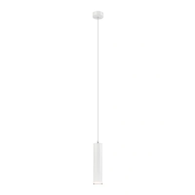 Image of Franco Slim Pendant Ceiling Lights White, 1x E27