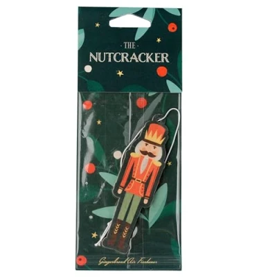Image of Puckator Gingerbread Nutcracker Christmas Air Freshener Diffuser Room Fragrance Fresheners For Home Bathroom Small Aroma Mist Scent Diffusers Odour Neutraliser Smoke Remover