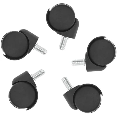 Image of 5 PCS Office Chair Caster Wheels,11mm Standard Size Casters