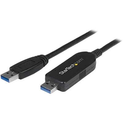 Image of StarTech.com USB 3.0 Data Transfer Cable for Mac and Windows, Fast Easy Upgrades, 2m (6ft) (USB3LINK)