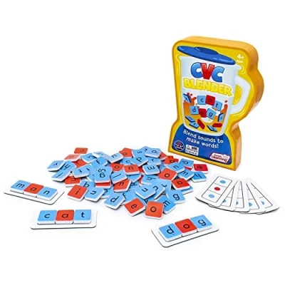 Image of Junior Learning JL653 Games CVC Blenders Magnetic Resource, Multicolor