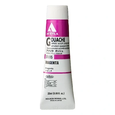Image of Holbein Acryla Gouache Magenta (A) 20ml