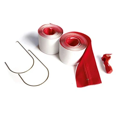 Image of ZipWall 2 Pack Heavy Duty Zipper for Dust Barriers, HDAZ2