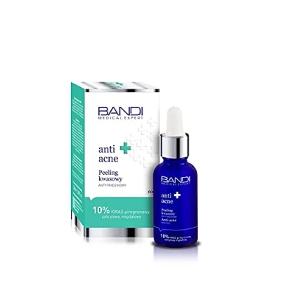 Image of Intensive Anti Acne Face Peel for Clear Skin Exfoliating, Matifying, and Depigmentation Properties Blackhead Prevention Imperfections Reduction