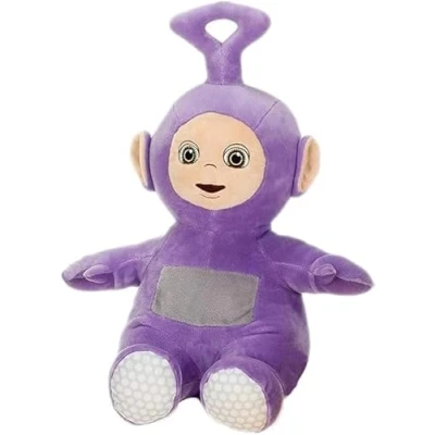 Image of GIMSS Teletubbies Plush Toy Premium Quality Super Soft Cuddly Po, Tinky Winky, Laa Laa, Dipsy Peluche 37 cm Official Licence (Tinky Winky cm)