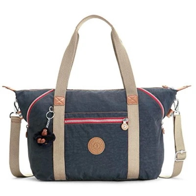 Image of Kipling ART Medium Tote, Totes, True Navy Combo (Blue)