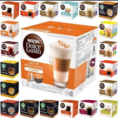 Image of Nescafe Dolce Gusto Selection choose 3 Boxes Many Blends to from :