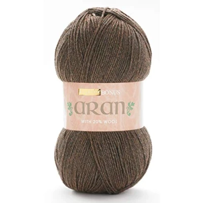 Image of Sirdar (Hayfield) Bonus Aran Wool Knitting Yarn Barley 872 per 400g ball