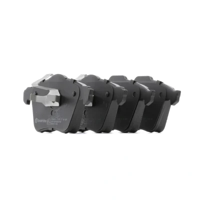 Image of 8220D915 Brake pad set BREMBO P 24 057 excl. wear warning contact with piston clip without accessories VOLVO: C30, C70 2 Cabriolet, V40 Hatchback