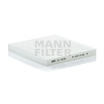 Image of 87139YZZ07, 8856802030, 8856802030PP Pollen Filter MANN CU 2035 Particulate 198mm 220mm 20mm TOYOTA: Corolla IX Hatchback, Verso