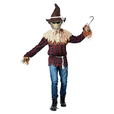 Image of Adult Sadistic Scarecrow Costume Chest size LARGE/X LARGE