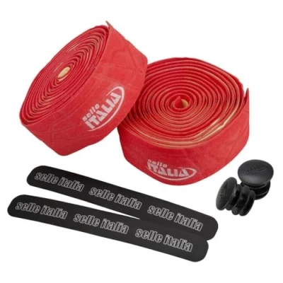 Image of Selle Italia Unisex&#039;s Gran Fondo Smooth Tape, Red, One Size