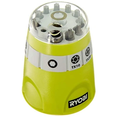 Image of RYOBI RAK10TSD Torx Screwdriver Bit Set (10 Piece), Green, One Size