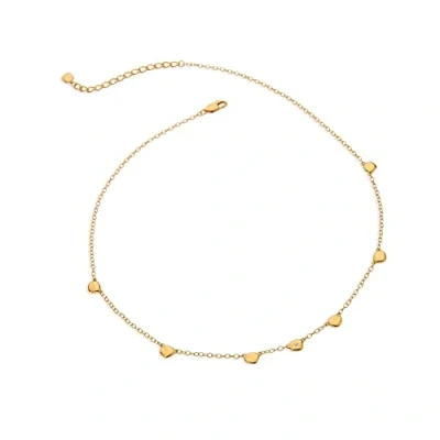 Image of Hot Diamonds X Jac Jossa HD JJ Beach Necklace 18ct Gold