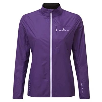 Image of Ronhill, Wmn&#039;s Tech LTW Jacket, Running, Imperial/Ultraviolet, 16