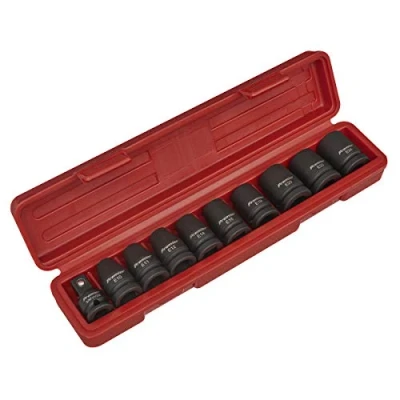 Image of Sealey Premier Impact TRX Star* Female Socket Set 10pc 1/2&quot;Sq Drive