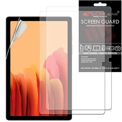 Image of TECHGEAR 2 Pack Galaxy Tab A7 10.4&quot; Anti Glare Screen Protectors (SM T500 / SM T503 T505 T509), MATTE Protector Guard Cover Designed for Samsung 2022/2020