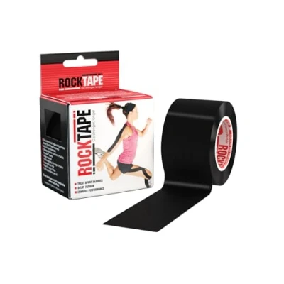 Image of RockTape Endurance Tape Black 2&quot; X 16.4&#039;