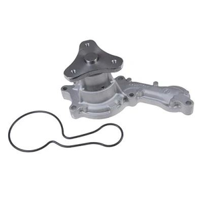 Image of 19200PWA003, 19200RMEA01 Water pump BLUE PRINT ADH29136 Cast Aluminium with seal Plastic HONDA: CIVIC 8 Hatchback, Jazz 2