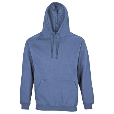 Image of SOLS Unisex Adult Condor Hoodie (Blue) Size Small