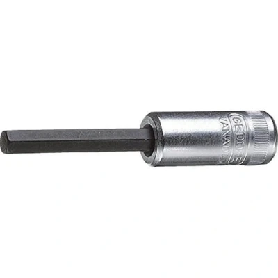 Image of Gedore Screwdriver bit socket 3/8&quot; long in hex 5 mm