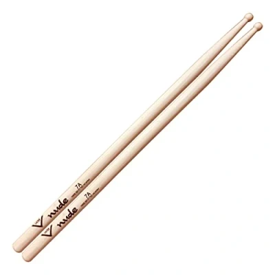 Image of Vater Drumsticks VHN7AW 7A Nude Series Ball Wood Tip
