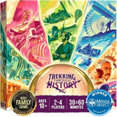 Image of Trekking through History The Strategic Time Travel Family Board Game