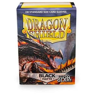 Image of Arcane Tinmen ApS ART11802 Dragon Shield: Matte Black, Non Glare (100), Multicoloured