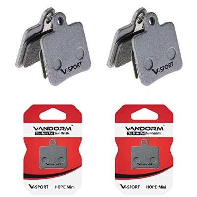 Image of Vandorm 2 PAIRS Hope Mini, V SPORT SEMI METALIC Disc Brake Pads