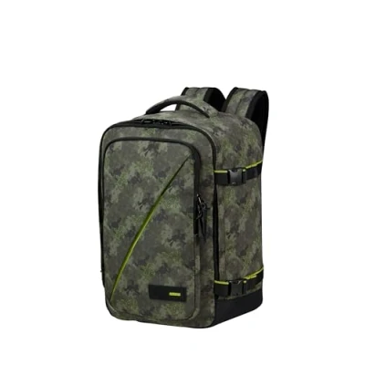 Image of American Tourister Take2Cabin Disney Ryanair Kabinentasche 25 x 20 40 cm, 24 L, 0.50 kg, Handgepäck, Flugzeug Rucksack S Underseater, Mehrfarbig (Donald Duck Camo)