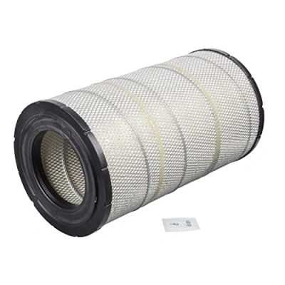 Image of 5001865725, 5010230916 Air Filter FEBI BILSTEIN 34097 312mm 555mm Insert with grease