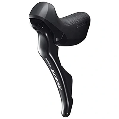 Image of SHIMANO 105 ST R7000 DUAL CONTROL LH Brake/Shift Lever, 2x11 speed, Aluminum, Black
