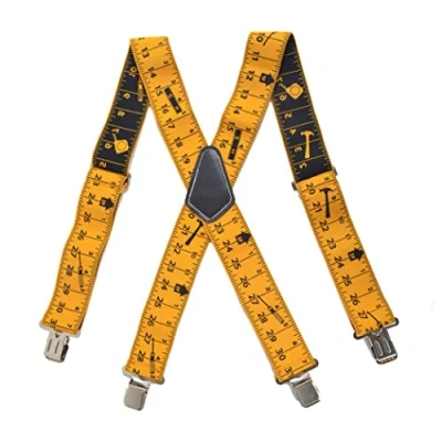 Image of NOPEILVI Belt Suspenders Heavy Duty Braces Work Tool With Strong Clips Adjustable Straps For Men Women Suspender Braces,Work Braces,Tool Suspenders,Mens