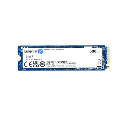 Image of Kingston NV3 NVMe PCIe 4.0 Internal SSD 500GB M.2 2280 SNV3S/500G