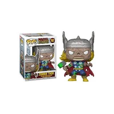 Image of Funko POP! Marvel: Marvel Zombies Thor Collectable Vinyl Figure Gift Idea Official Merchandise Toys for Kids &amp; Adults Comic Books Fans Model Collectors and Display