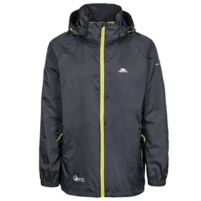 Image of Trespass Men&#039;s Jacket, Black/White, S