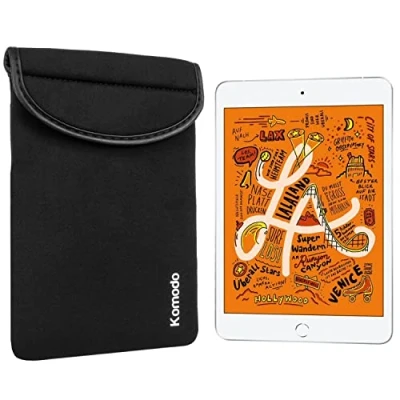 Image of Komodo Neoprene Tablet Case for Apple iPad Mini 5 Soft Cover 5th Generation Sock Pouch