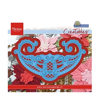 Image of Marianne Design Creatables Petra&#039;s Flower Bowl Die, Blue