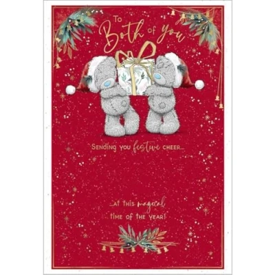 Image of Me To You Bear Both Of Christmas Card