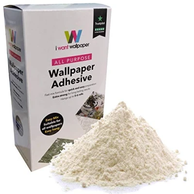 Image of I Want Wallpaper All Purpose Extra Strong Heavy Duty Wall Paste Adhesive Paper Glue Hangs Upto 5 to 6 Rolls