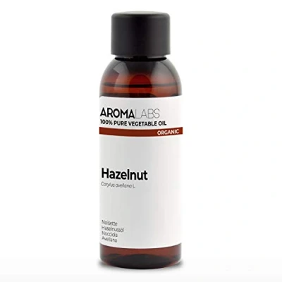 Image of ORGANIC HAZELNUT Oil 50mL 100% Pure, Natural, Cold Pressed and AB Certified AROMA LABS (French Brand)